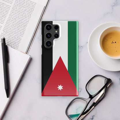 Jordan Flag Samsung Galaxy Phone Case for Samsung S24 and Samsung S23 for Patriots - Raiden Gate Design