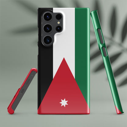 Jordan Flag Samsung Galaxy Phone Case for Samsung S24 and Samsung S23 for Patriots - Raiden Gate Design