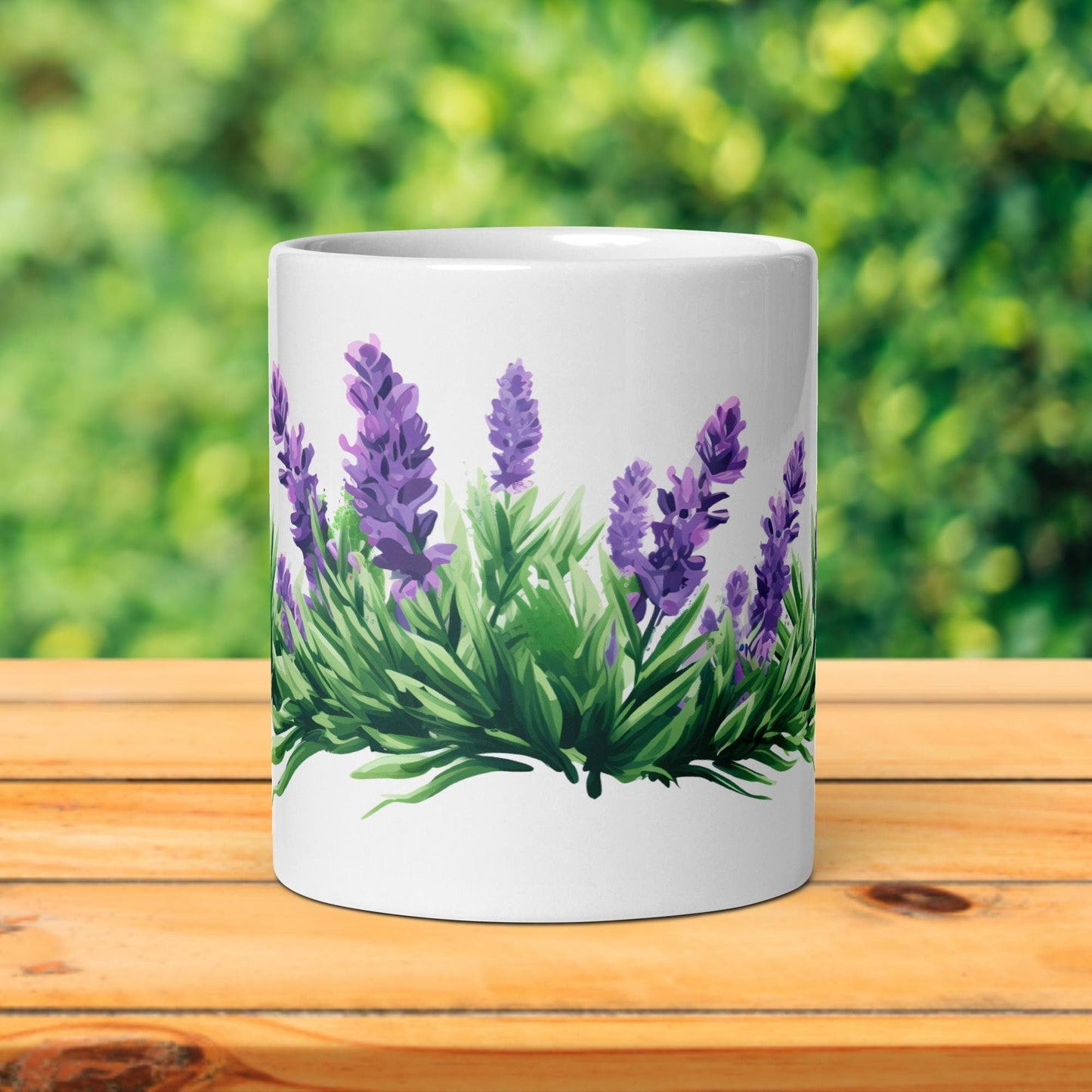 Lavender Herbal Tea Mug | Teacup | Ceramic Tea Mug | Gifts for Her | Birthday Gift - Raiden Gate Design