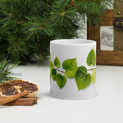 Linden Herbal Tea Mug | Teacup | Ceramic Tea Mug | Gifts for Her | Birthday Gift - Raiden Gate Design