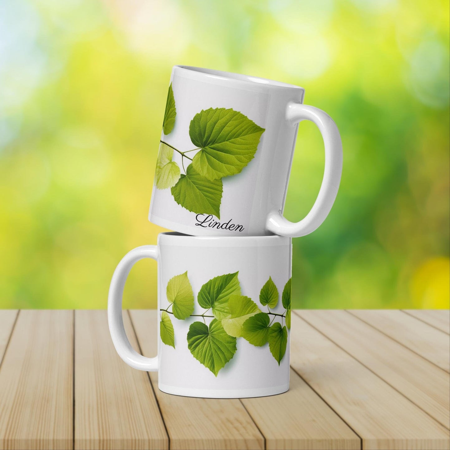 Linden Herbal Tea Mug | Teacup | Ceramic Tea Mug | Gifts for Her | Birthday Gift - Raiden Gate Design