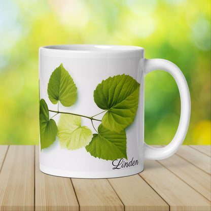 Linden Herbal Tea Mug | Teacup | Ceramic Tea Mug | Gifts for Her | Birthday Gift - Raiden Gate Design