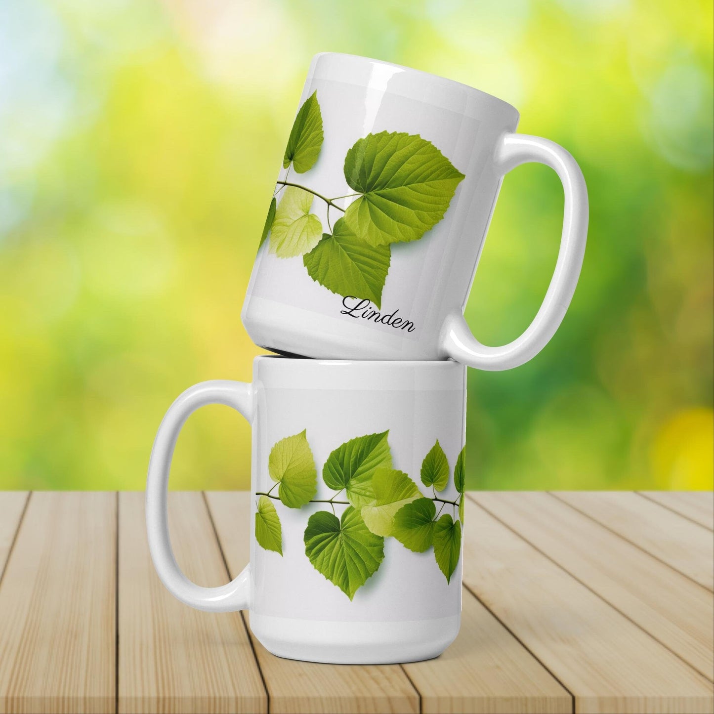 Linden Herbal Tea Mug | Teacup | Ceramic Tea Mug | Gifts for Her | Birthday Gift - Raiden Gate Design