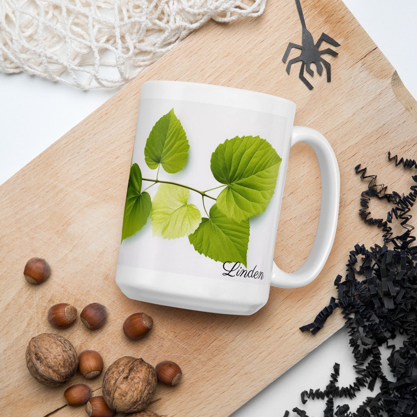 Linden Herbal Tea Mug | Teacup | Ceramic Tea Mug | Gifts for Her | Birthday Gift - Raiden Gate Design