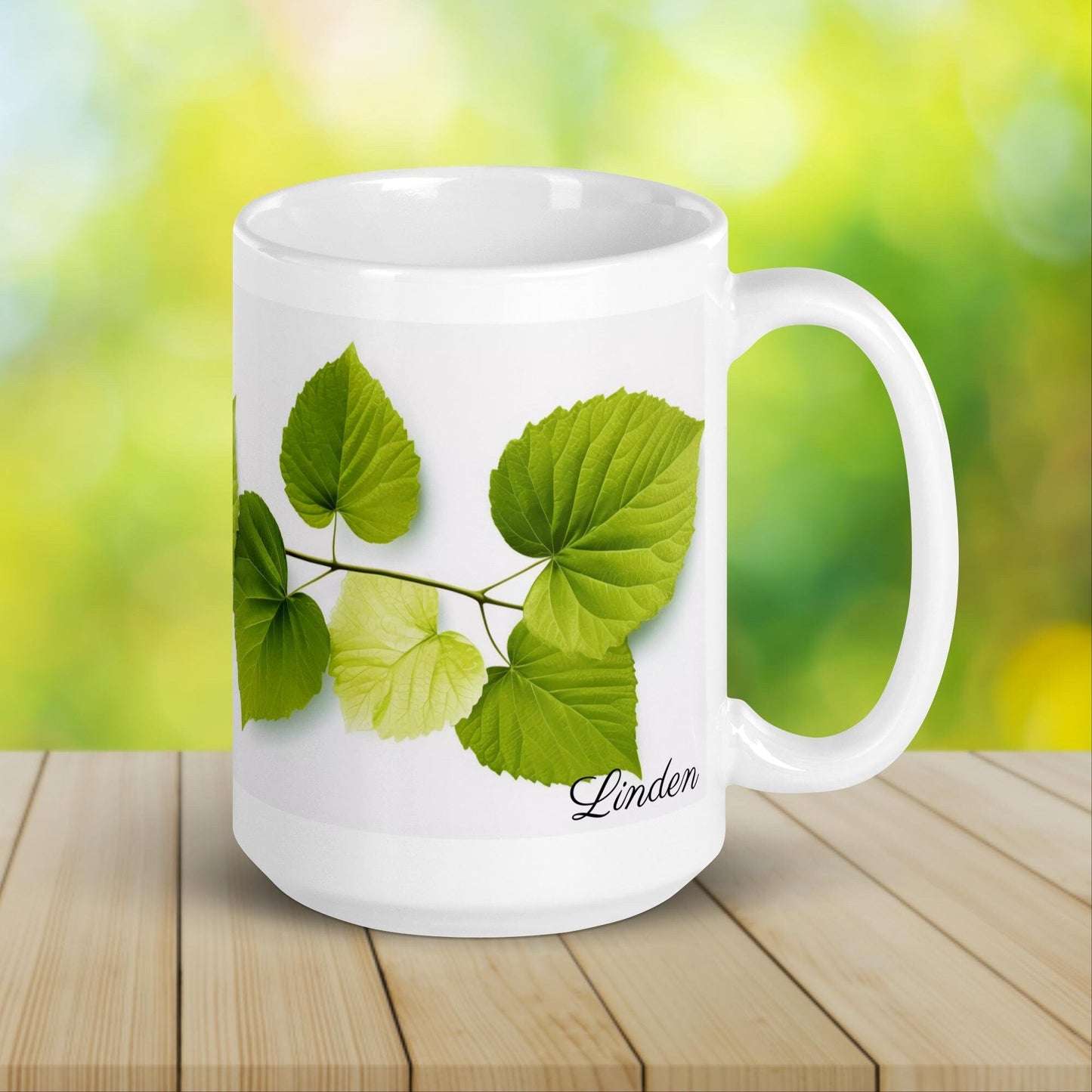 Linden Herbal Tea Mug | Teacup | Ceramic Tea Mug | Gifts for Her | Birthday Gift - Raiden Gate Design