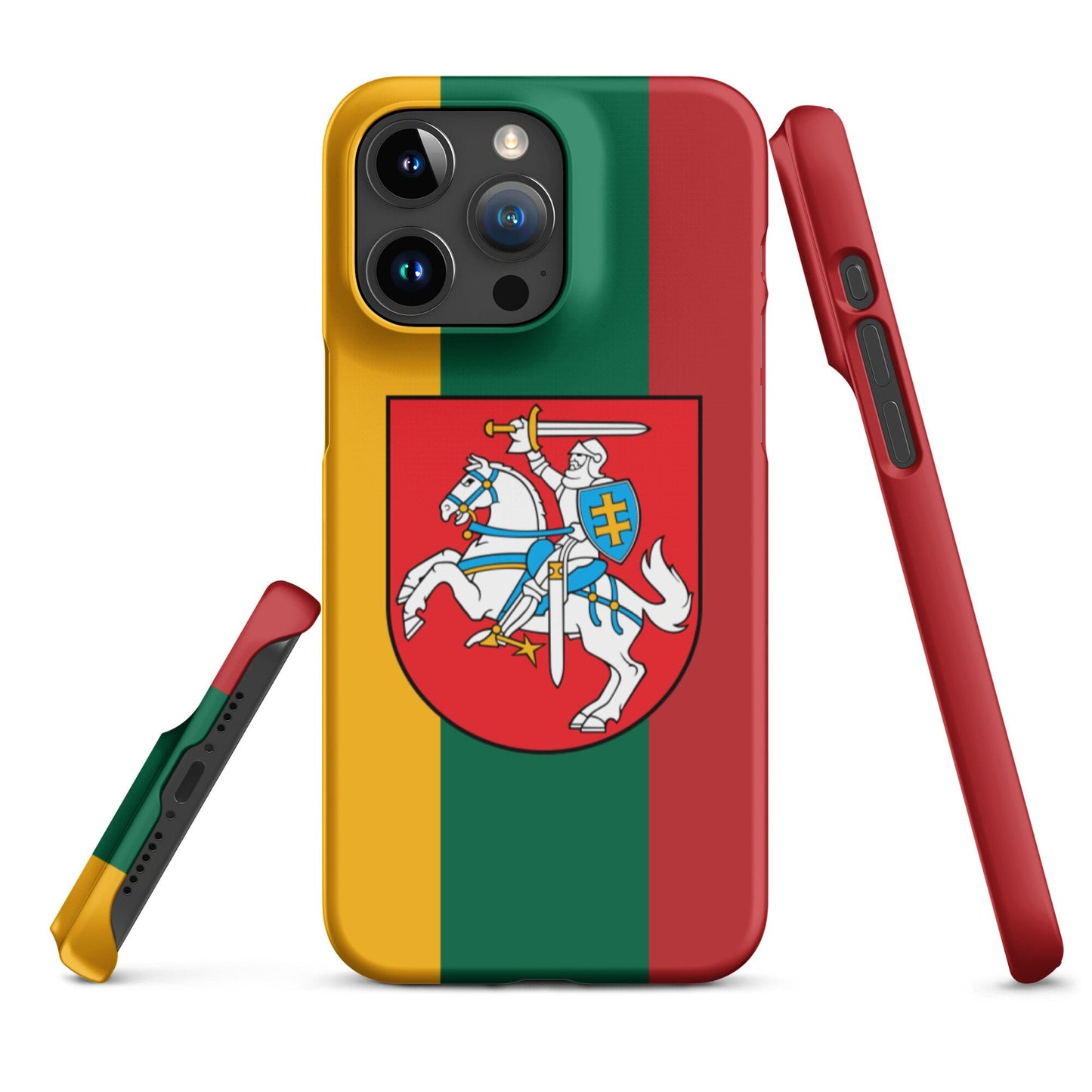 Lithuania Flag | Aesthetic Phone Case | iPhone 15 Pro Max | Patriotic Phone Case | Tough Case - Raiden Gate Design