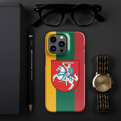 Lithuania Flag | Aesthetic Phone Case | iPhone 15 Pro Max | Patriotic Phone Case | Tough Case - Raiden Gate Design