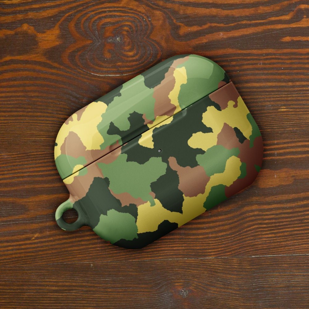 Military Camouflage Custom AirPods Pro Case | Tough AirPods Case - Raiden Gate Design