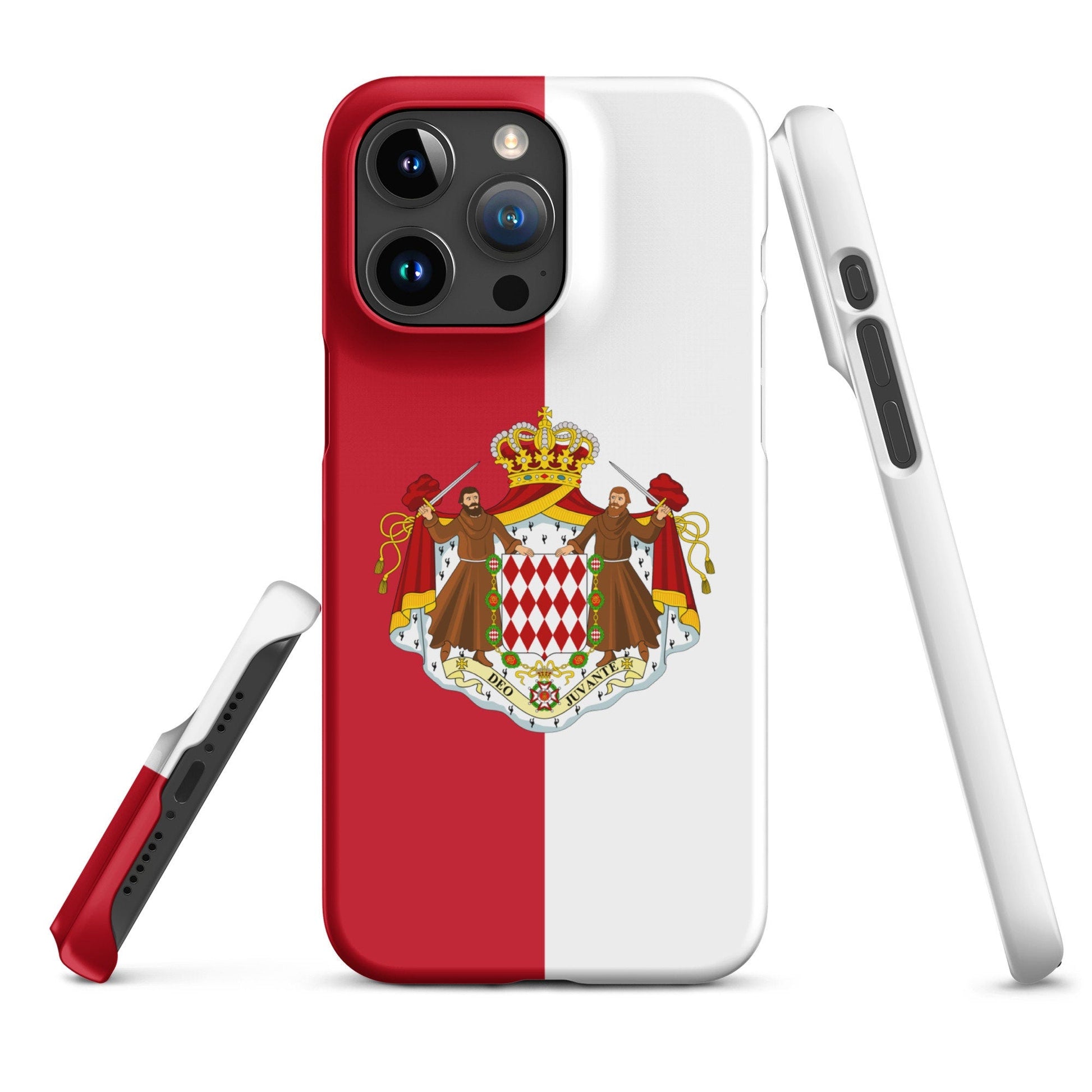 Monaco Flag | Aesthetic Phone Case | Cute Phone Case | Patriotic Phone Case | iPhone 15 Pro Max | Tough Case - Raiden Gate Design