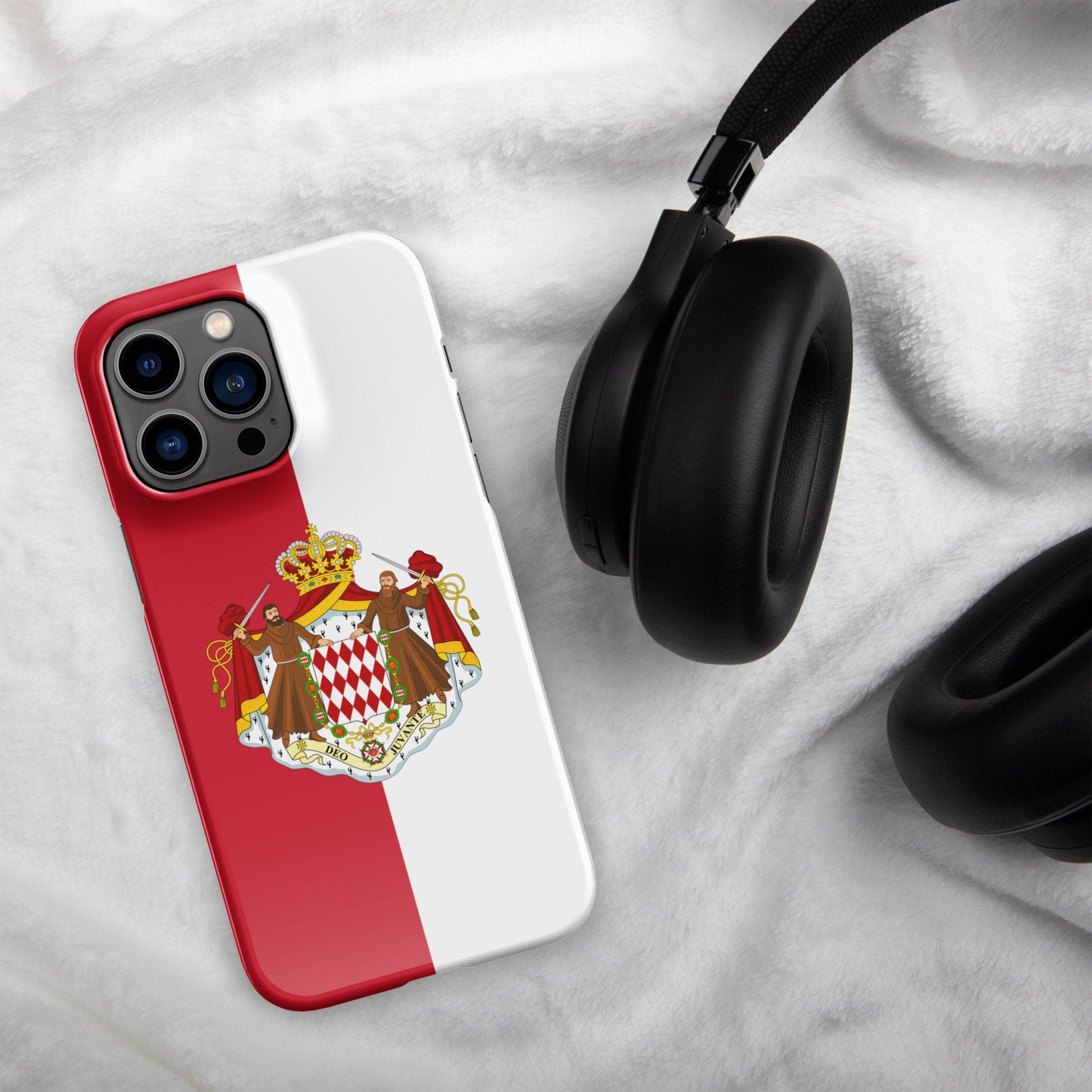 Monaco Flag | Aesthetic Phone Case | Cute Phone Case | Patriotic Phone Case | iPhone 15 Pro Max | Tough Case - Raiden Gate Design