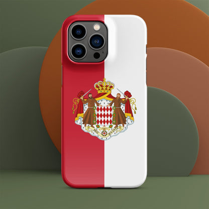 Monaco Flag | Aesthetic Phone Case | Cute Phone Case | Patriotic Phone Case | iPhone 15 Pro Max | Tough Case - Raiden Gate Design