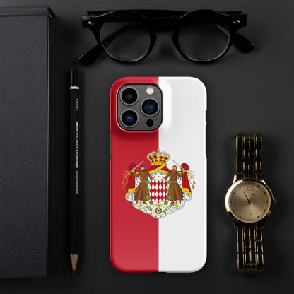 Monaco Flag | Aesthetic Phone Case | Cute Phone Case | Patriotic Phone Case | iPhone 15 Pro Max | Tough Case - Raiden Gate Design