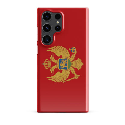 Montenegro Flag Samsung Galaxy Phone Case for Samsung S24 and Samsung S23 for Patriots - Raiden Gate Design