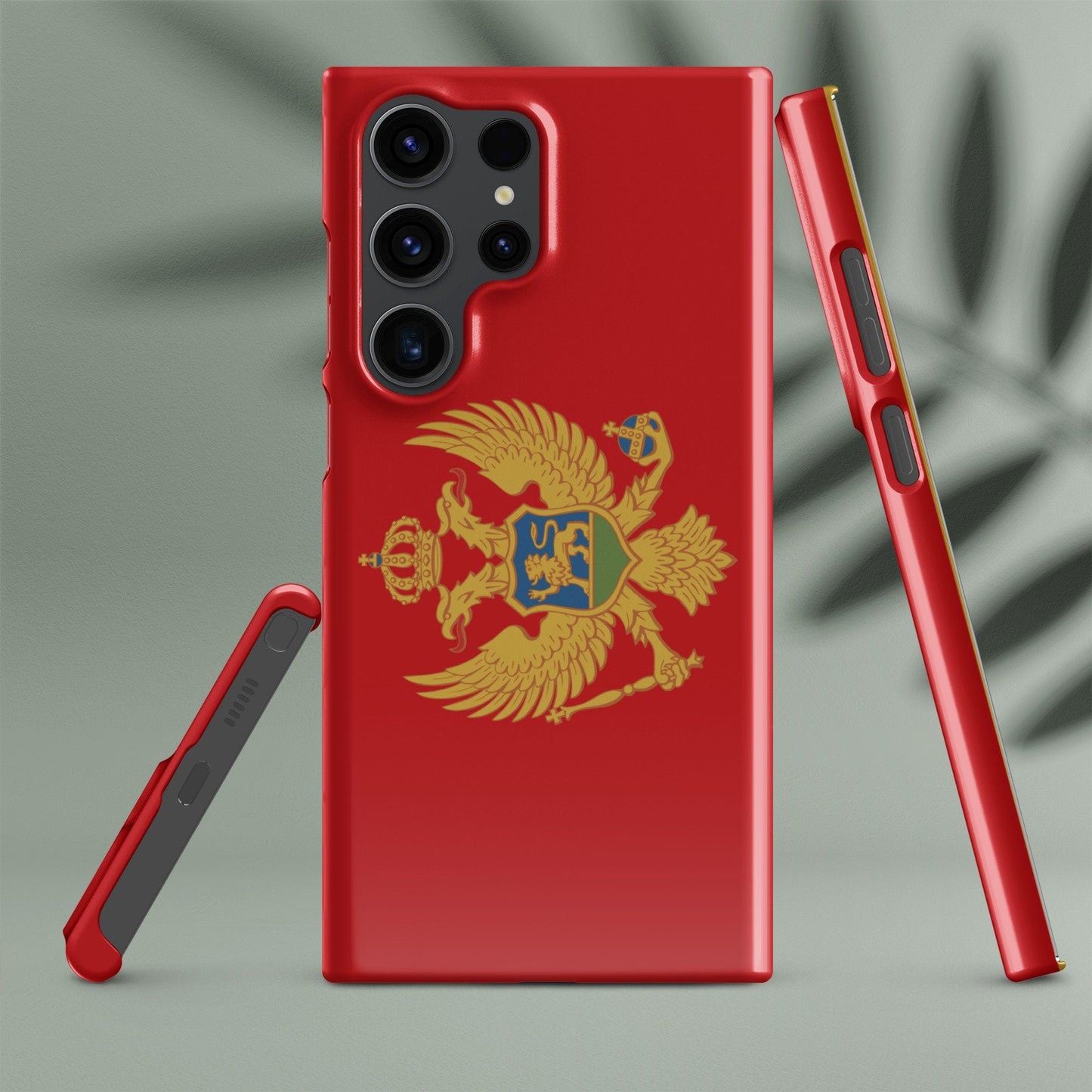 Montenegro Flag Samsung Galaxy Phone Case for Samsung S24 and Samsung S23 for Patriots - Raiden Gate Design