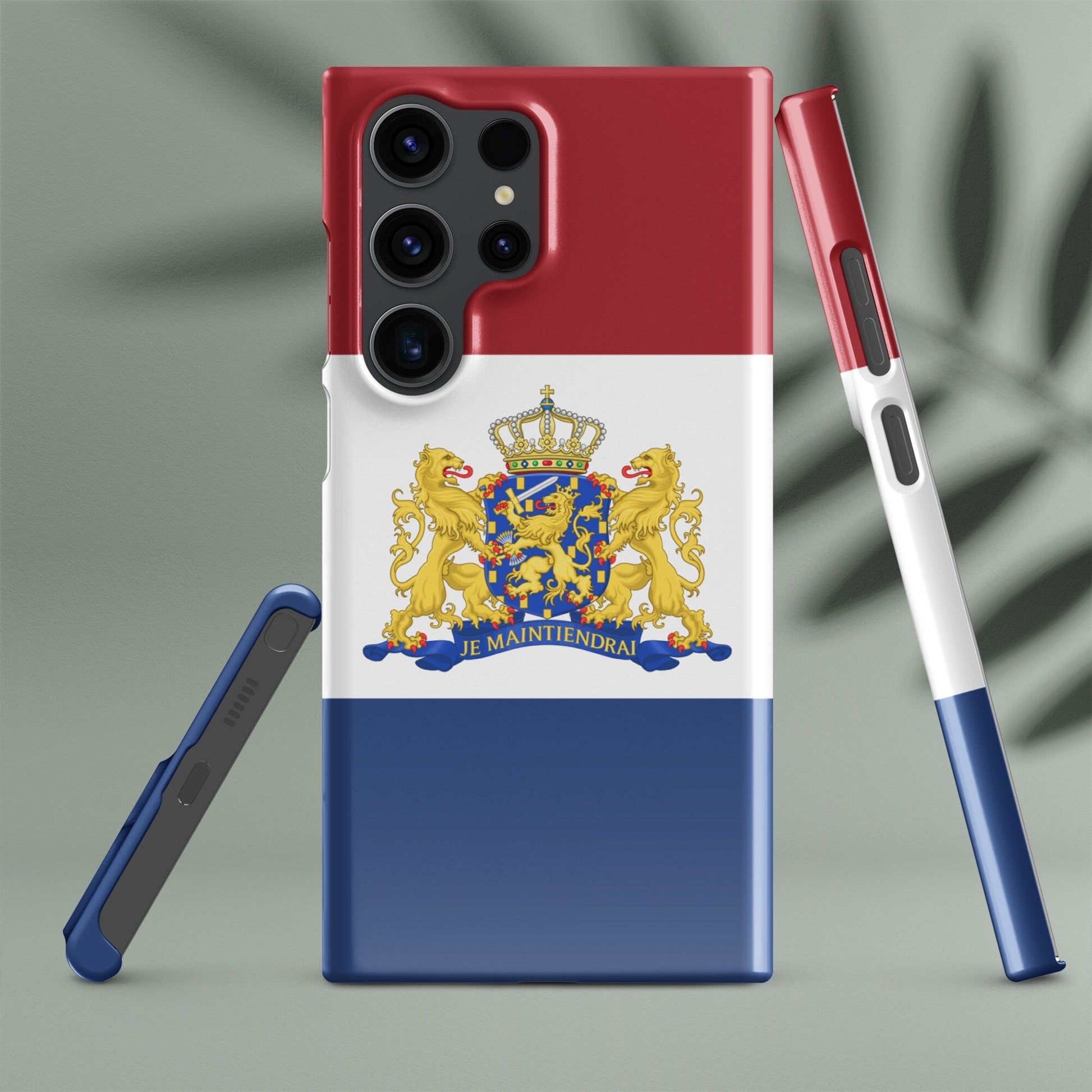 Netherlands Flag Samsung Galaxy Phone Case for Samsung S24 and Samsung S23 for Patriots - Raiden Gate Design