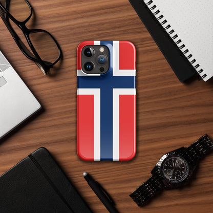 Norway Flag | Aesthetic Phone Case | iPhone 15 Pro Max | Patriotic Phone Case | Tough Case - Raiden Gate Design