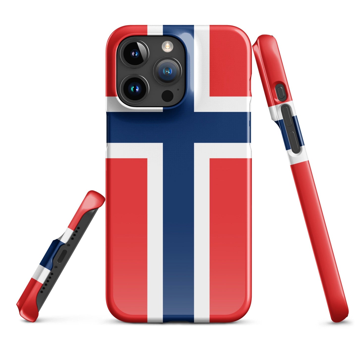 Norway Flag | Aesthetic Phone Case | iPhone 15 Pro Max | Patriotic Phone Case | Tough Case - Raiden Gate Design