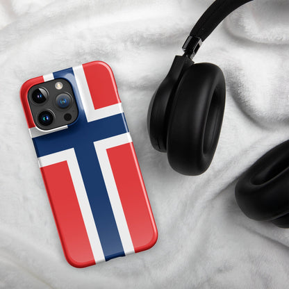 Norway Flag | Aesthetic Phone Case | iPhone 15 Pro Max | Patriotic Phone Case | Tough Case - Raiden Gate Design