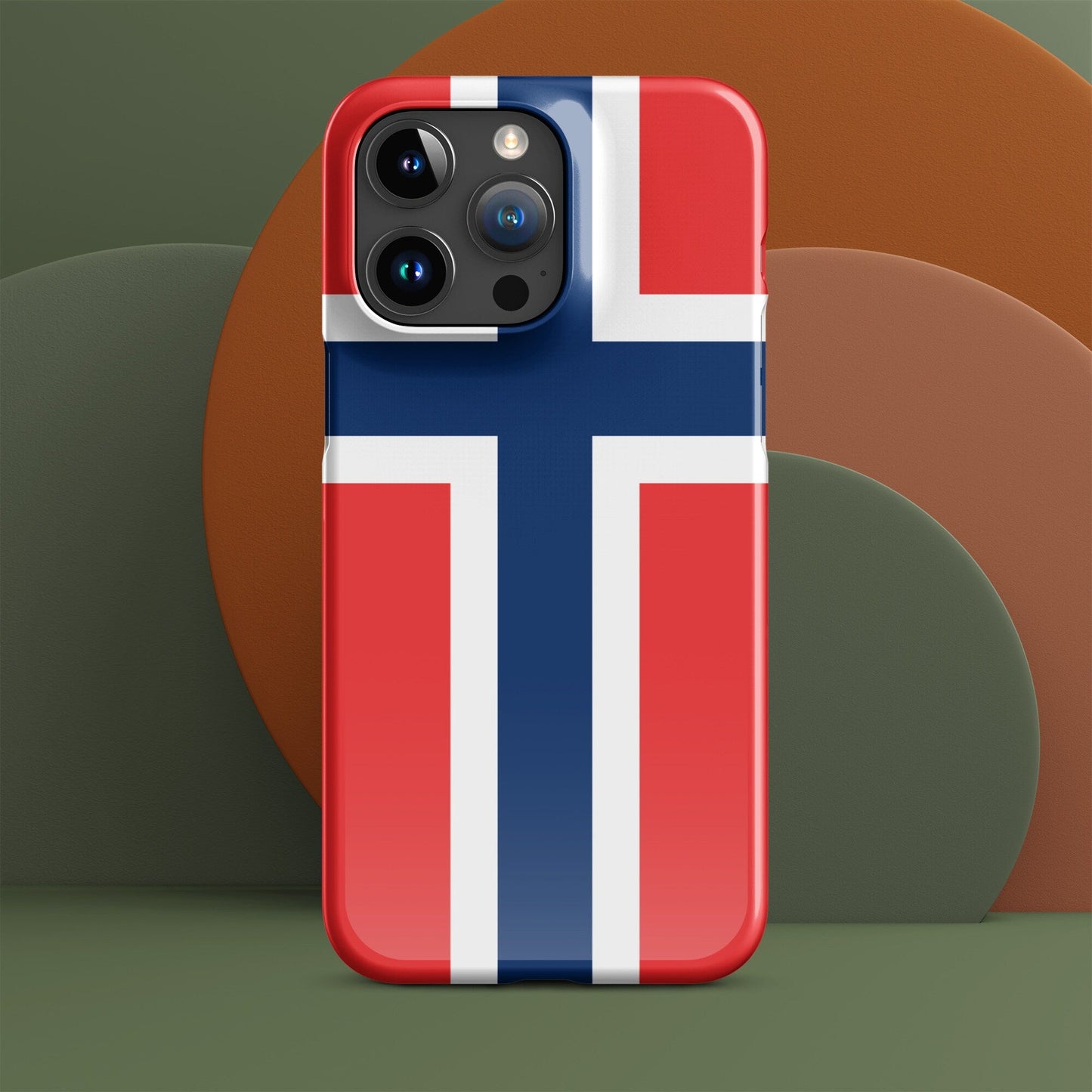 Norway Flag | Aesthetic Phone Case | iPhone 15 Pro Max | Patriotic Phone Case | Tough Case - Raiden Gate Design