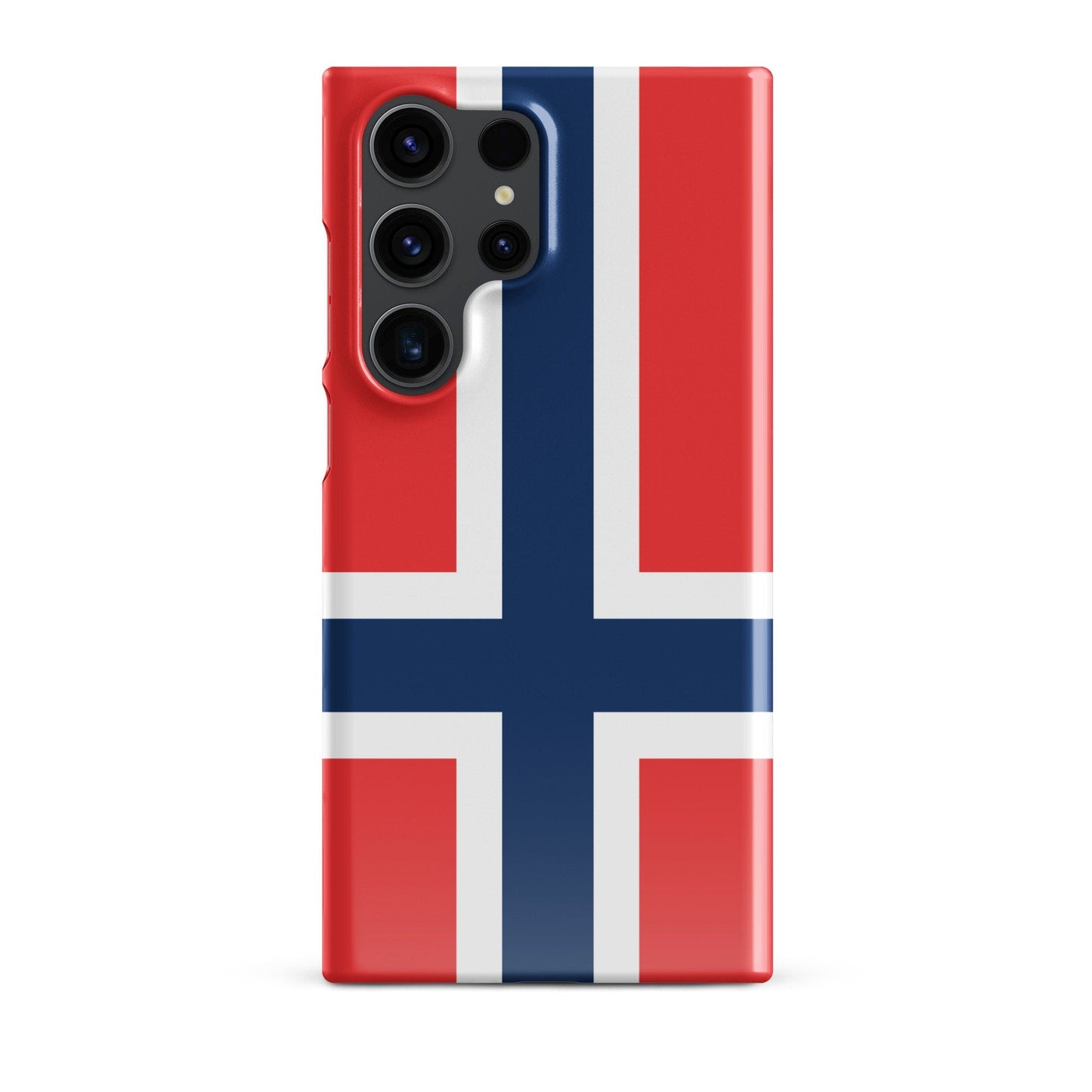 Norway Flag Samsung Galaxy Phone Case for Samsung S24 and Samsung S23 for Patriots - Raiden Gate Design