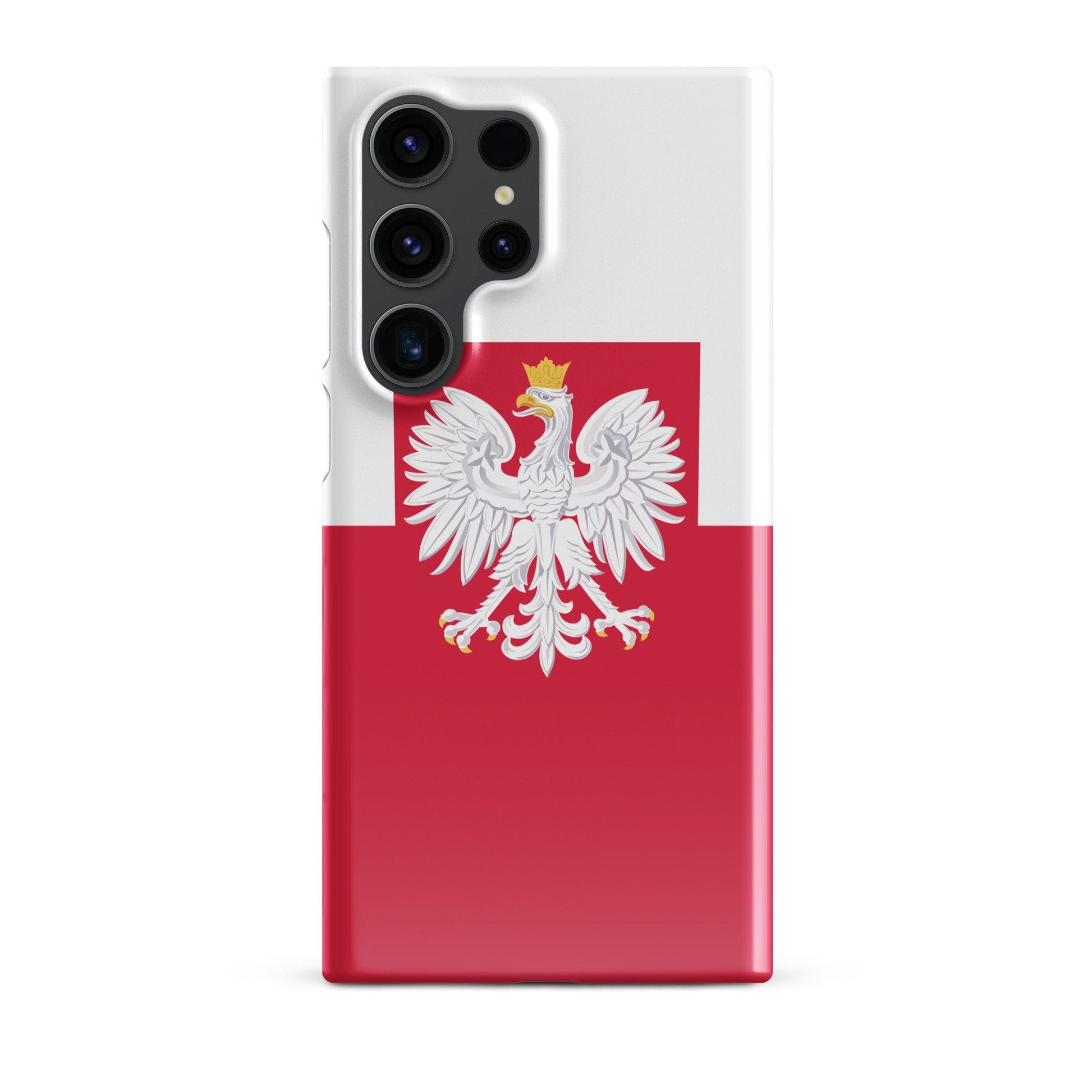 Poland Flag Samsung Galaxy Phone Case for Samsung S24 and Samsung S23 for Patriots - Raiden Gate Design