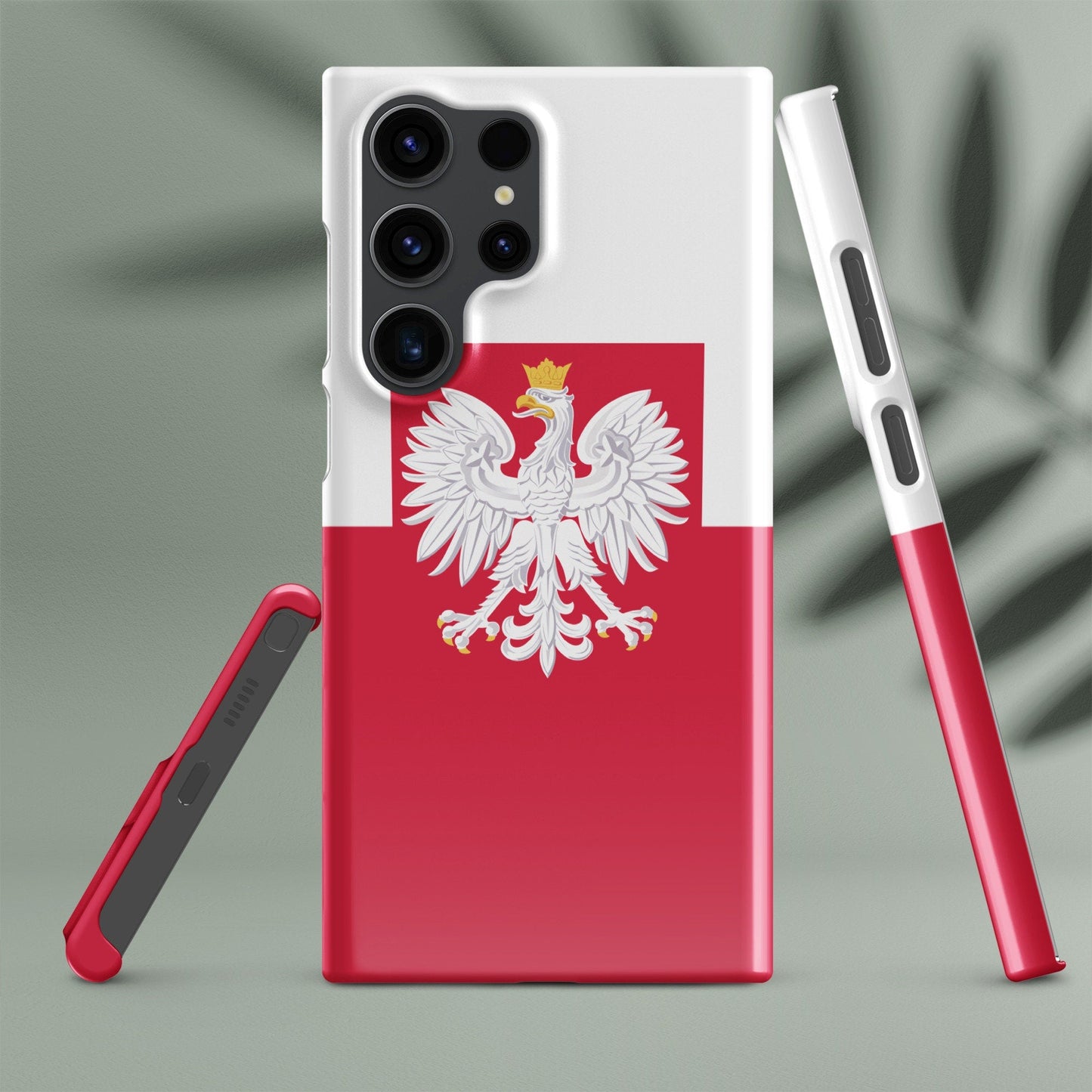 Poland Flag Samsung Galaxy Phone Case for Samsung S24 and Samsung S23 for Patriots - Raiden Gate Design