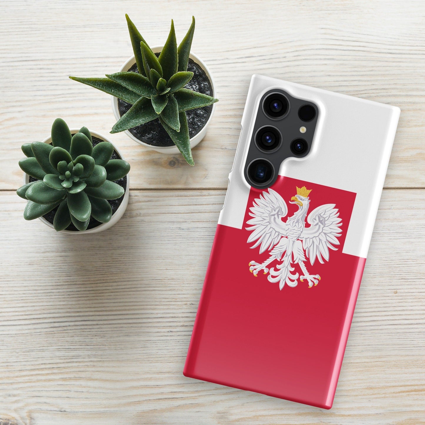 Poland Flag Samsung Galaxy Phone Case for Samsung S24 and Samsung S23 for Patriots - Raiden Gate Design