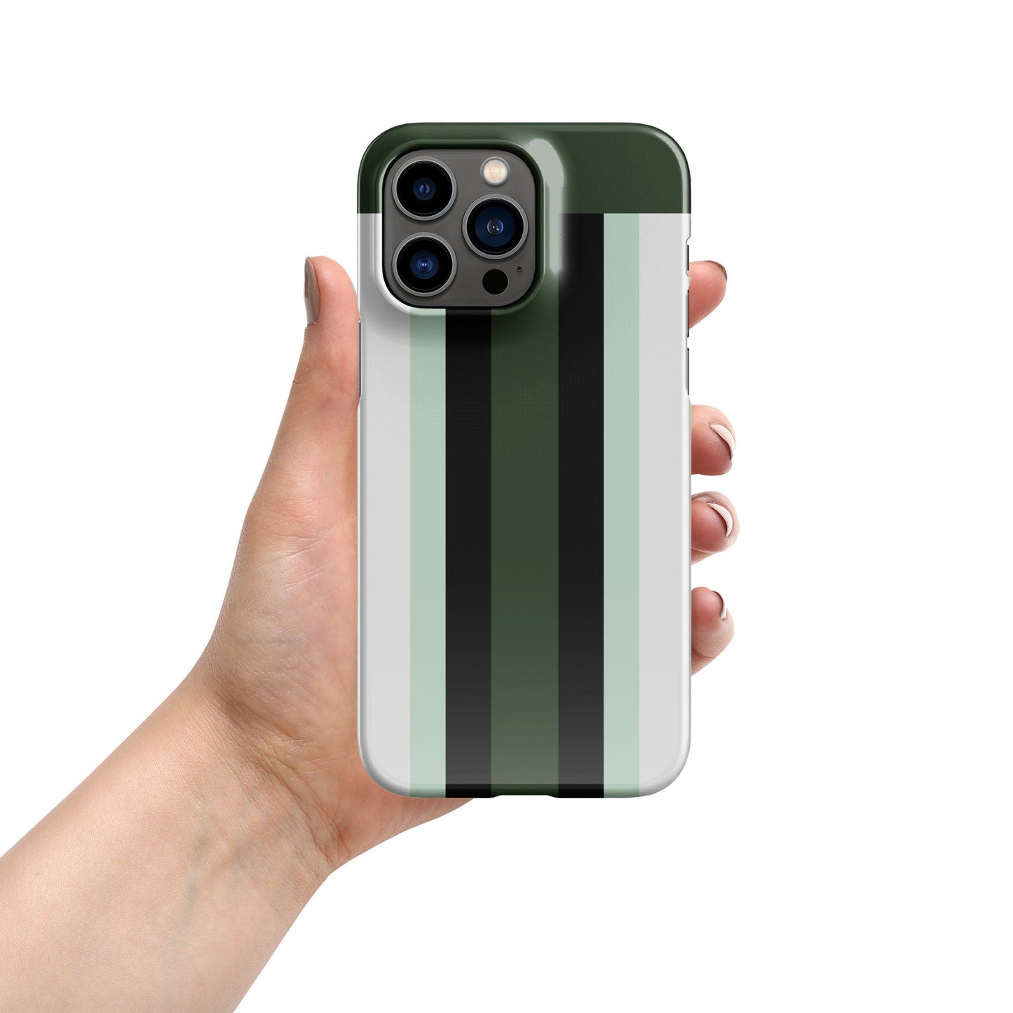 Premium Multicolor T - Shapes Dark Green Design | Aesthetic Phone Case | iPhone 15 Pro Max | Phone Case | Tough Case - Raiden Gate Design