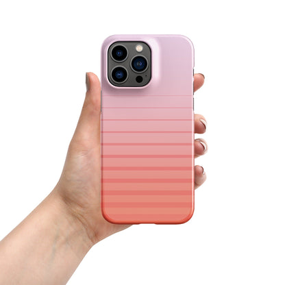 Premium Pastel Orange to Pink Gradient Design | Aesthetic Phone Case | iPhone 15 Pro Max | Phone Case | Tough Case - Raiden Gate Design