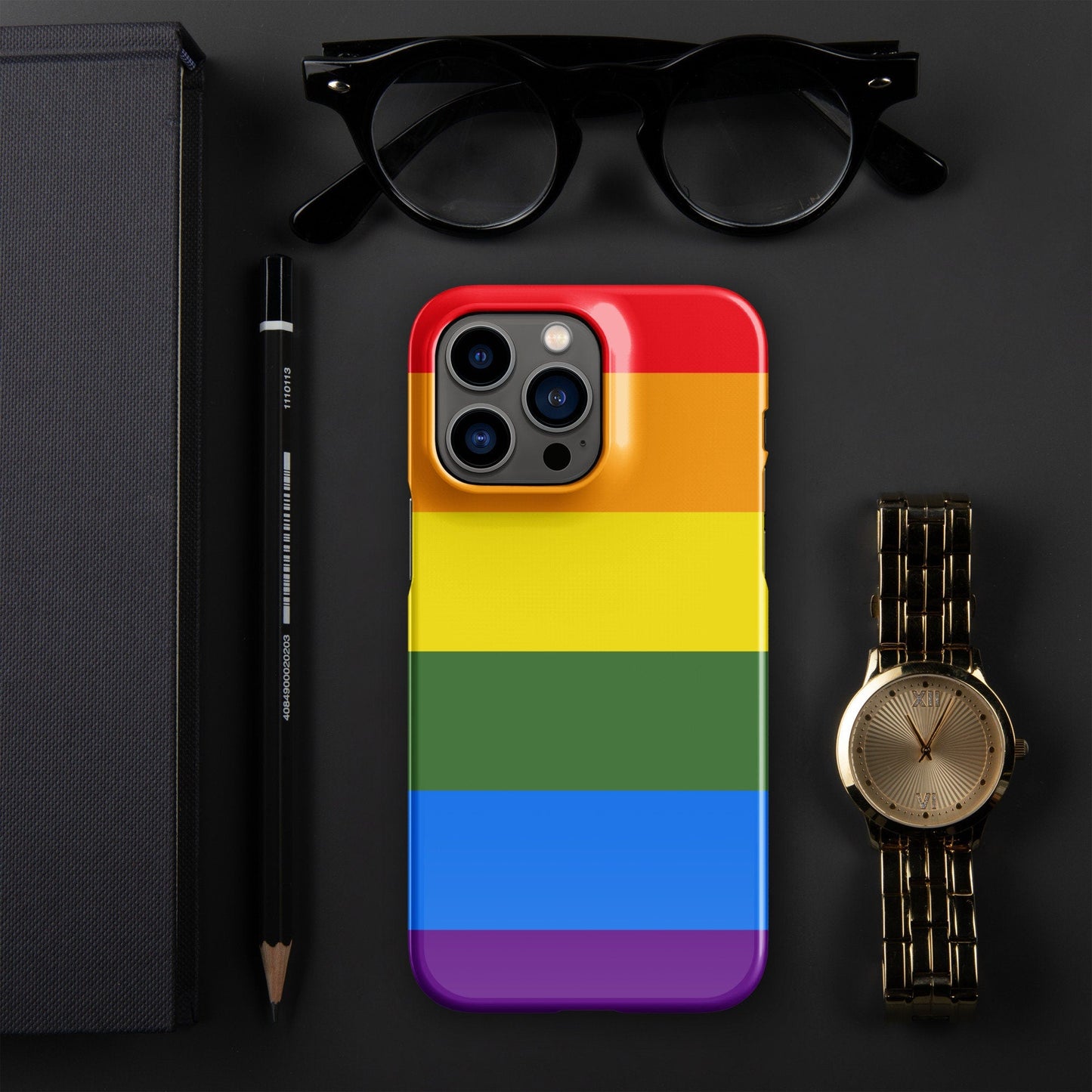 Premium Pride Flag LGBTQ | Aesthetic Phone Case | iPhone 15 Pro Max | Phone Case | Tough Case - Raiden Gate Design