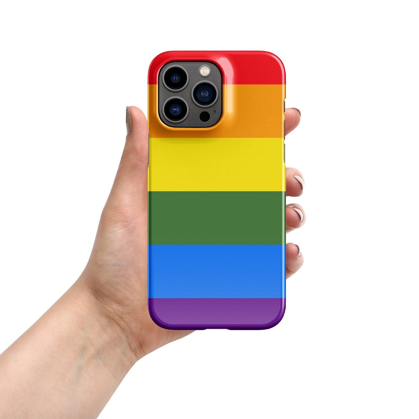 Premium Pride Flag LGBTQ | Aesthetic Phone Case | iPhone 15 Pro Max | Phone Case | Tough Case - Raiden Gate Design