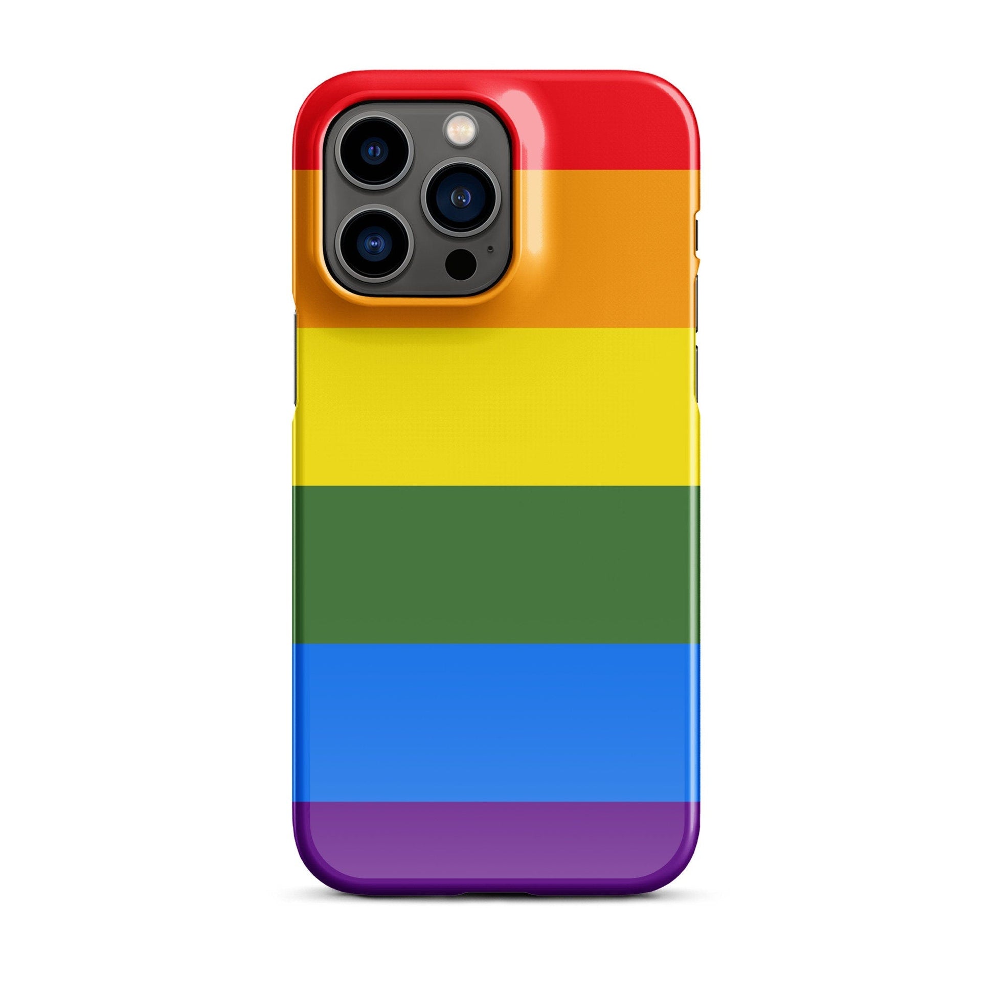 Premium Pride Flag LGBTQ | Aesthetic Phone Case | iPhone 15 Pro Max | Phone Case | Tough Case - Raiden Gate Design