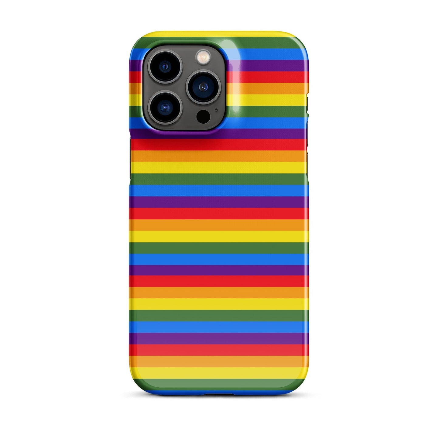 Premium Pride Flag Pattern | Aesthetic Phone Case | iPhone 15 Pro Max | Phone Case | Tough Case - Raiden Gate Design