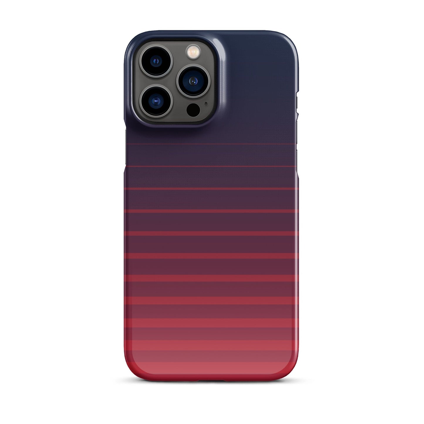 Premium Red to Dark Purple Transition Design | Aesthetic Phone Case | iPhone 15 Pro Max | Phone Case | Tough Case - Raiden Gate Design