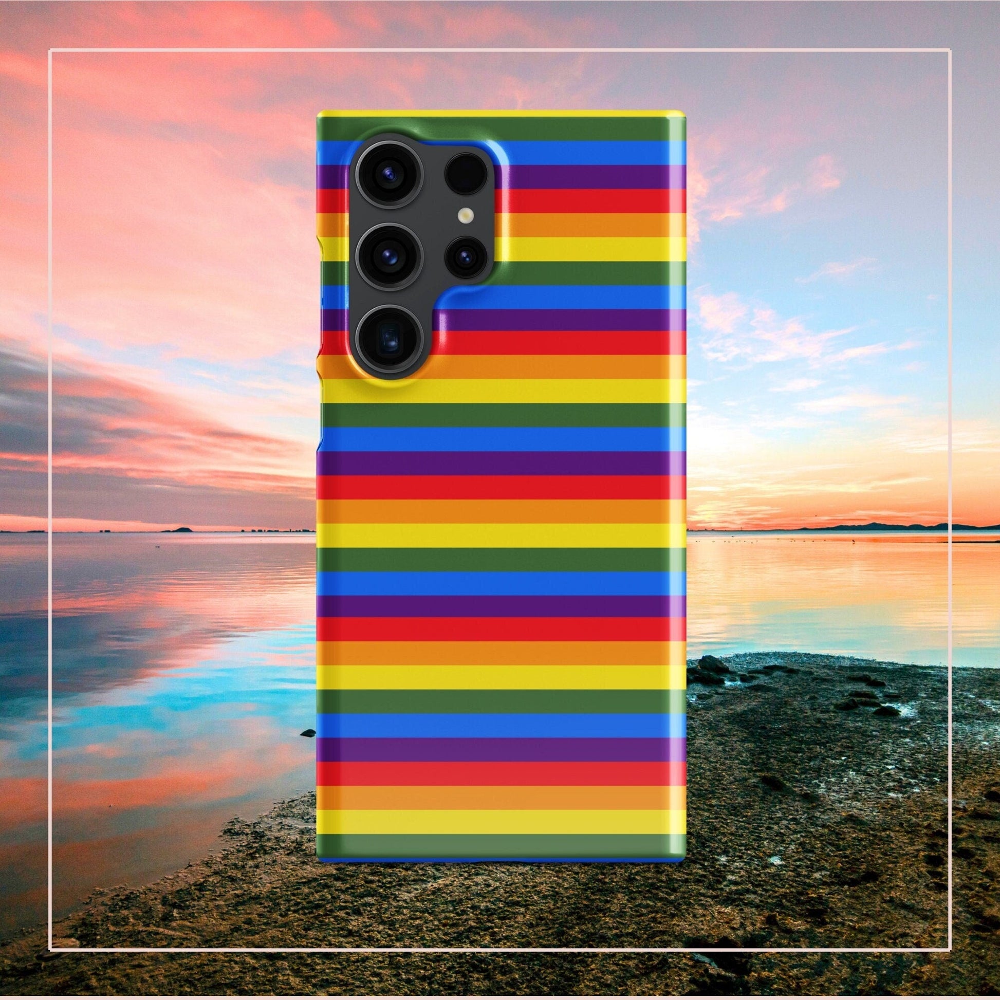 Pride Flag Samsung Galaxy S24 Ultra Case - Multiple Flags LGBTQ Phone Cover - Raiden Gate Design