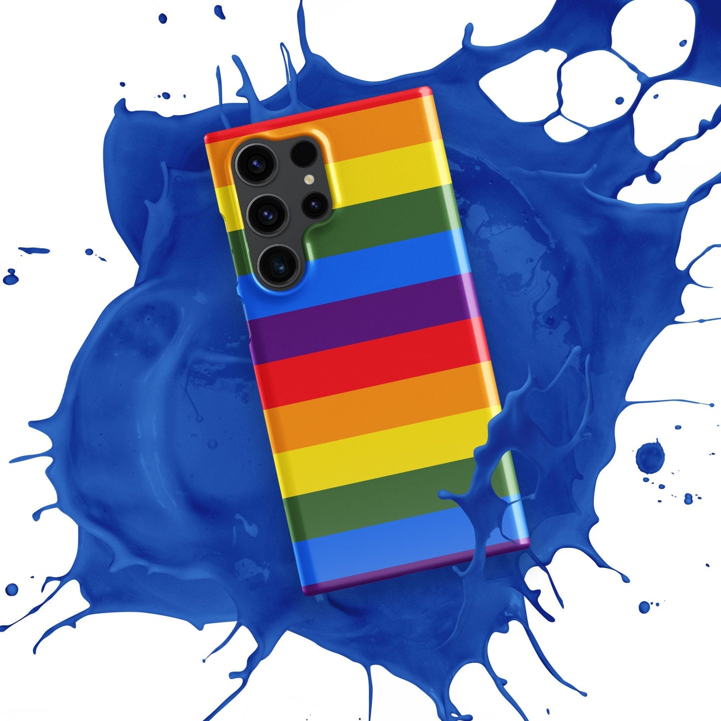 Rainbow Samsung Galaxy S24 Ultra Case - Colorful Phone Cover - Raiden Gate Design