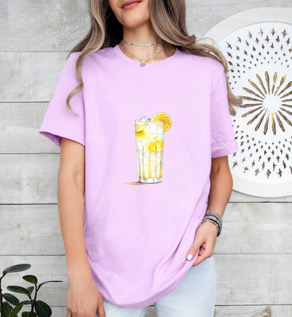 Ramos Gin Fizz Groom or Bride Cocktail Bar Shirt - Minimalist Aesthetic T-Shirt for Bachelor or Hen Party - Fun and Chic Design - Raiden Gate Design