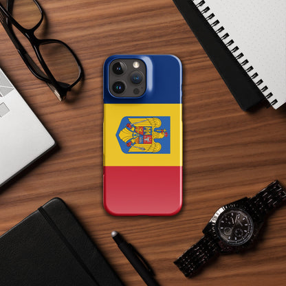 Romania Flag | Aesthetic Phone Case | Cute Phone Case | Patriotic Phone Case | iPhone 16 Pro Max | Tough Case - iPhone Case - Raiden Gate Design