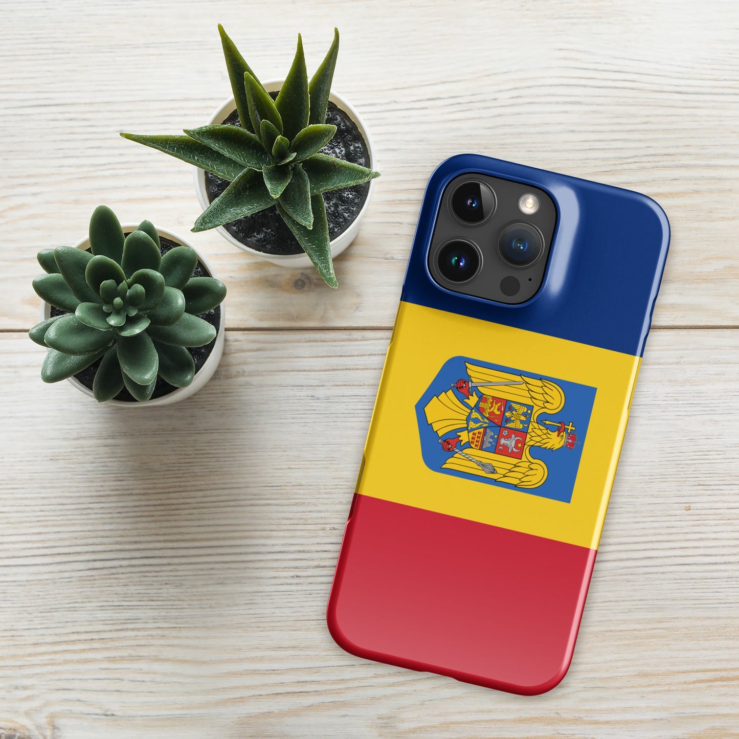 Romania Flag | Aesthetic Phone Case | Cute Phone Case | Patriotic Phone Case | iPhone 16 Pro Max | Tough Case - iPhone Case - Raiden Gate Design