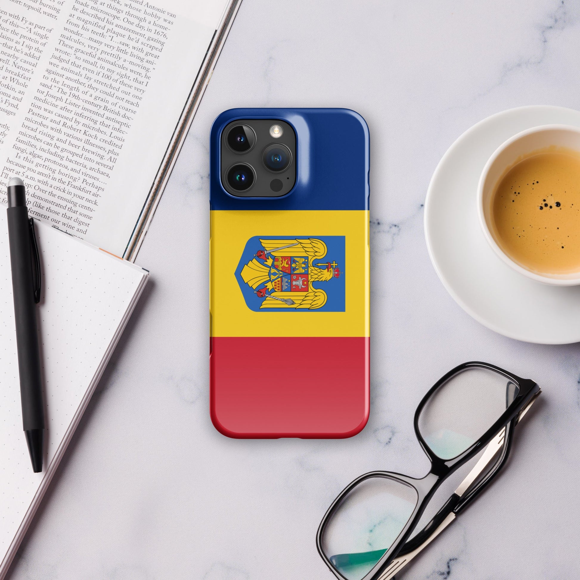 Romania Flag | Aesthetic Phone Case | Cute Phone Case | Patriotic Phone Case | iPhone 16 Pro Max | Tough Case - iPhone Case - Raiden Gate Design