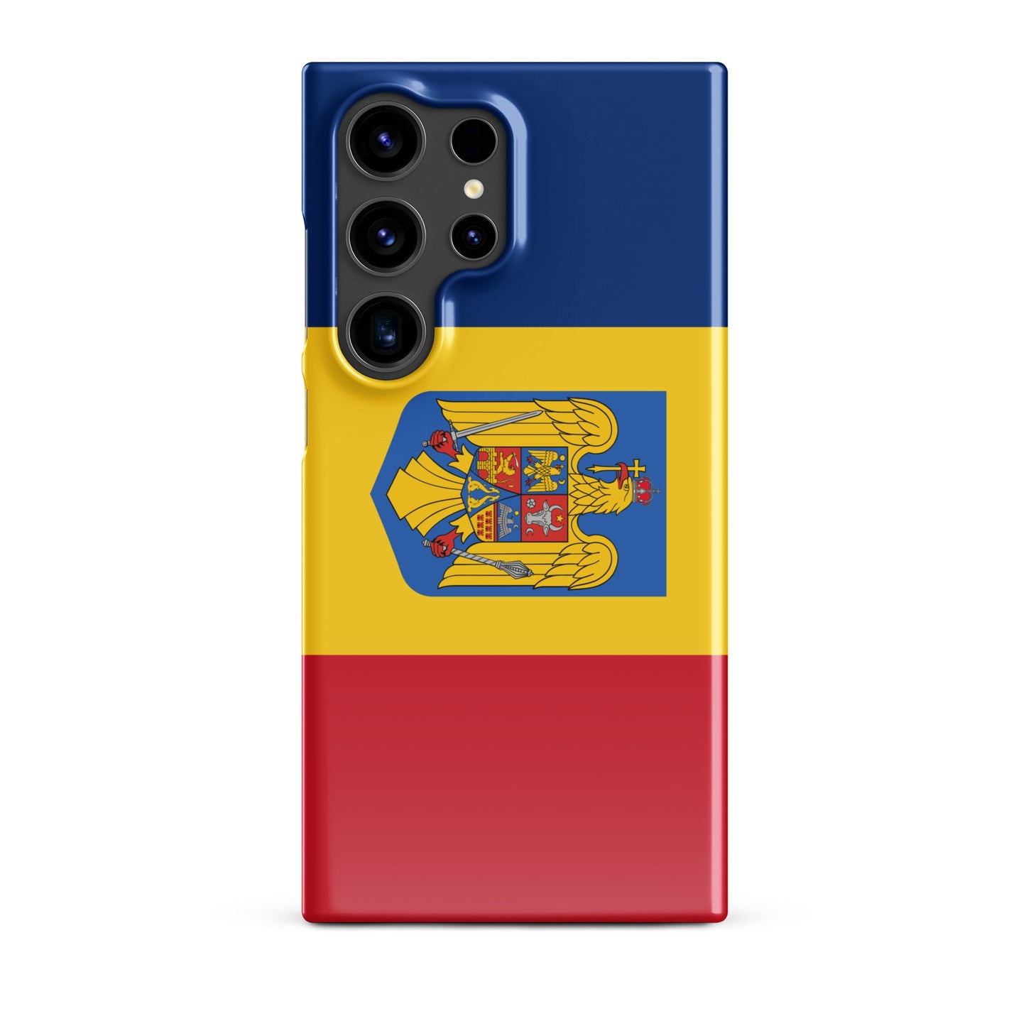 Romania Flag Samsung Galaxy Phone Case for Samsung S24 and Samsung S23 for Patriots - Samsung Case - Raiden Gate Design