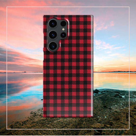 Scottish Red Kilt Design Samsung Galaxy S24 Ultra CaseRed Scottish Kilt Design Samsung Galaxy S24 Ultra Case - Unique and Stylish - Raiden Gate Design