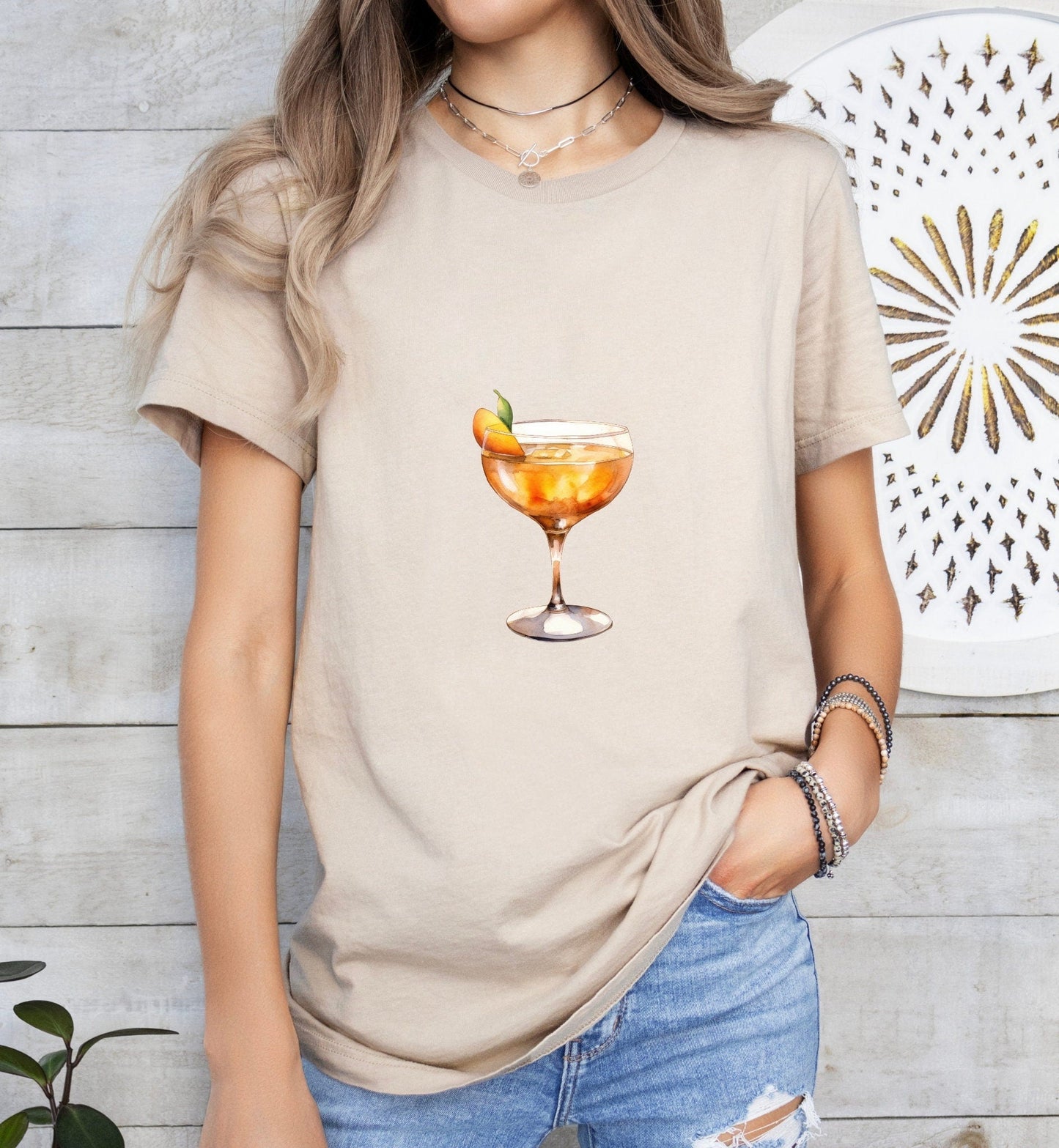 Sidecar Groom or Bride Cocktail Bar Shirt - Minimalist Aesthetic T-Shirt for Bachelor or Hen Party - Fun and Chic Design - Raiden Gate Design