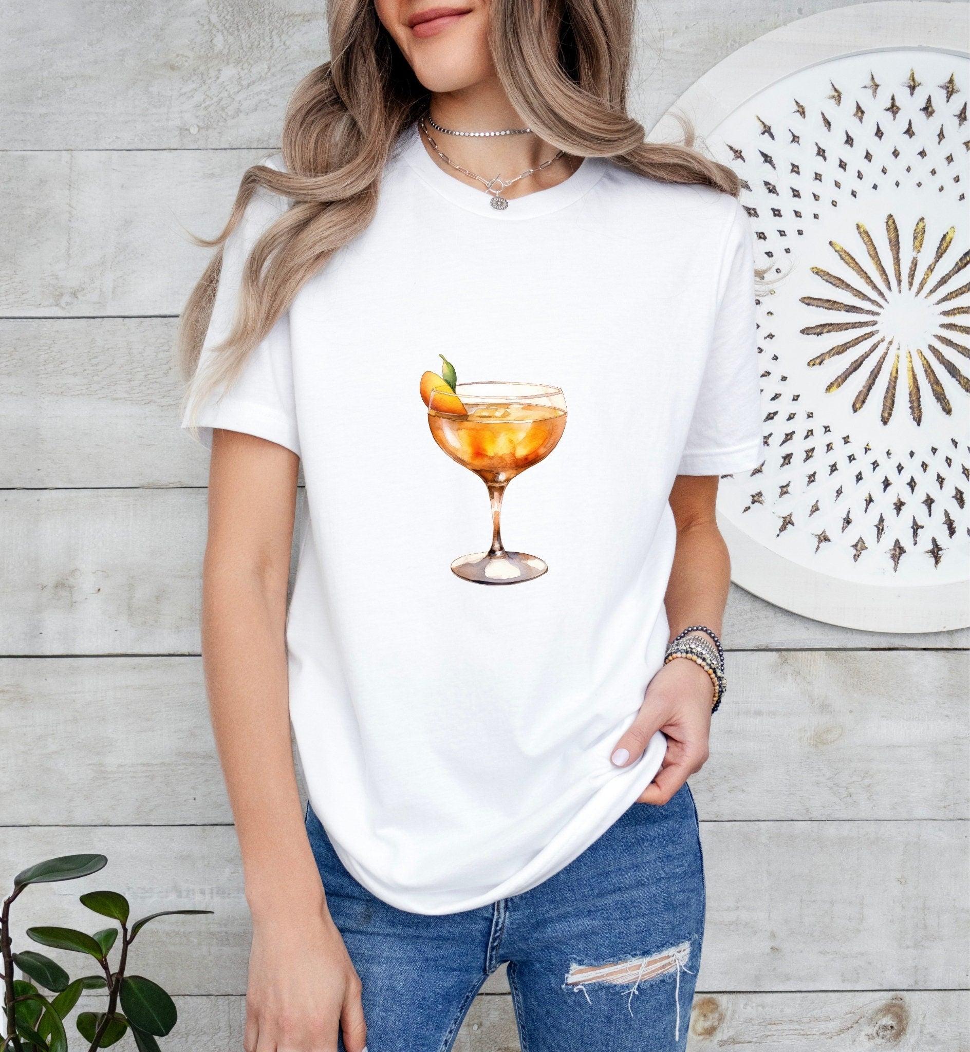 Sidecar Groom or Bride Cocktail Bar Shirt - Minimalist Aesthetic T-Shirt for Bachelor or Hen Party - Fun and Chic Design - Raiden Gate Design