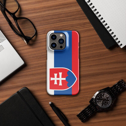 Slovakia Flag | Aesthetic Phone Case | iPhone 15 Pro Max | Patriotic Phone Case | Tough Case - Raiden Gate Design