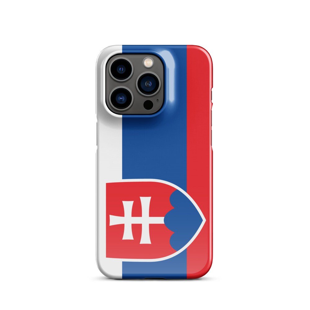 Slovakia Flag | Aesthetic Phone Case | iPhone 15 Pro Max | Patriotic Phone Case | Tough Case - Raiden Gate Design