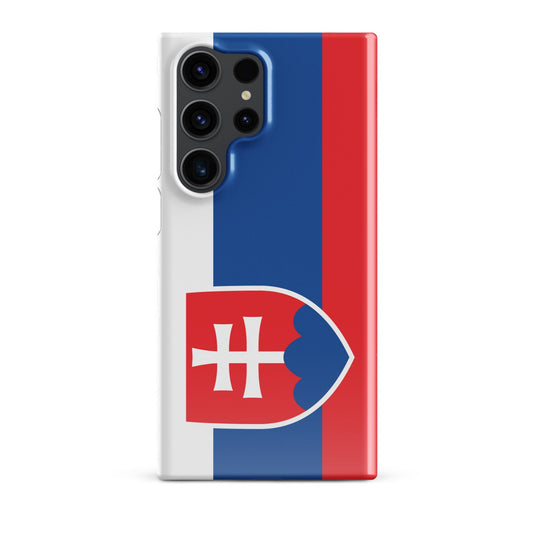 Slovakia Slovensko Flag Patriotic Eye - catching Commemorative Stylish Protective Nostalgic Proud Durable Phone Case Samsung Phone Case - Raiden Gate Design