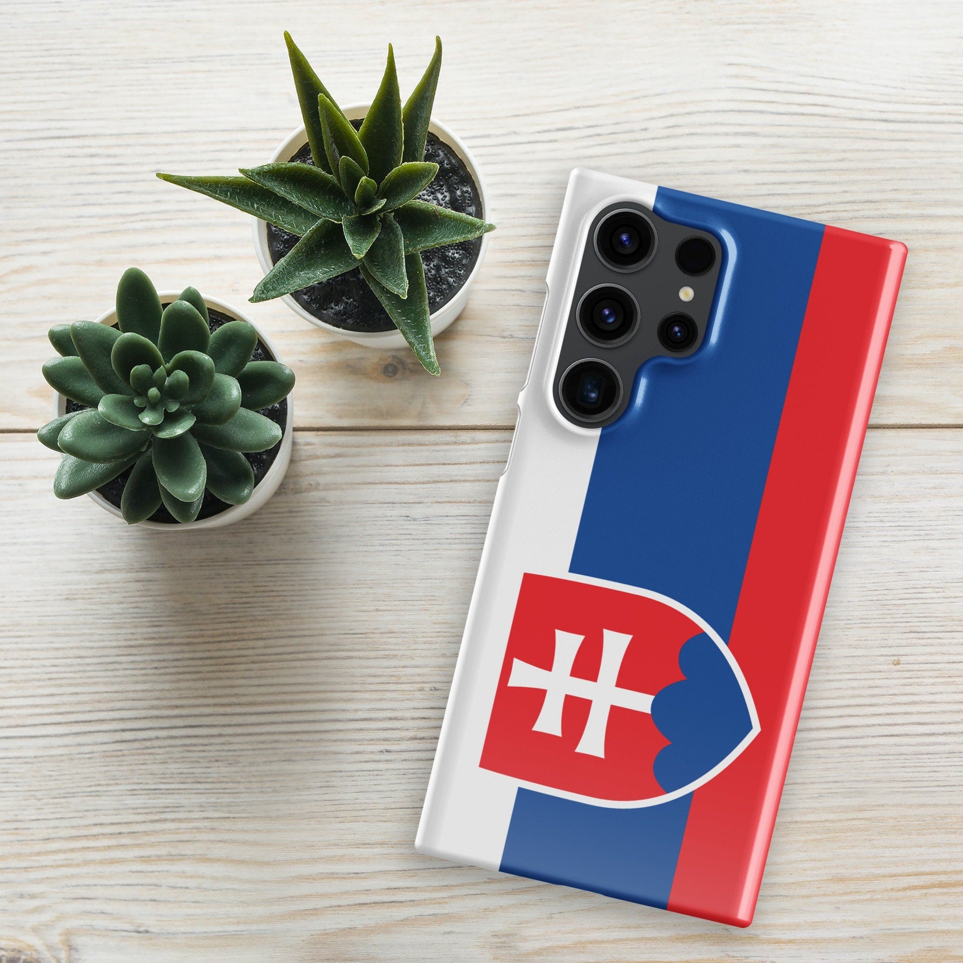 Slovakia Slovensko Flag Patriotic Eye - catching Commemorative Stylish Protective Nostalgic Proud Durable Phone Case Samsung Phone Case - Raiden Gate Design