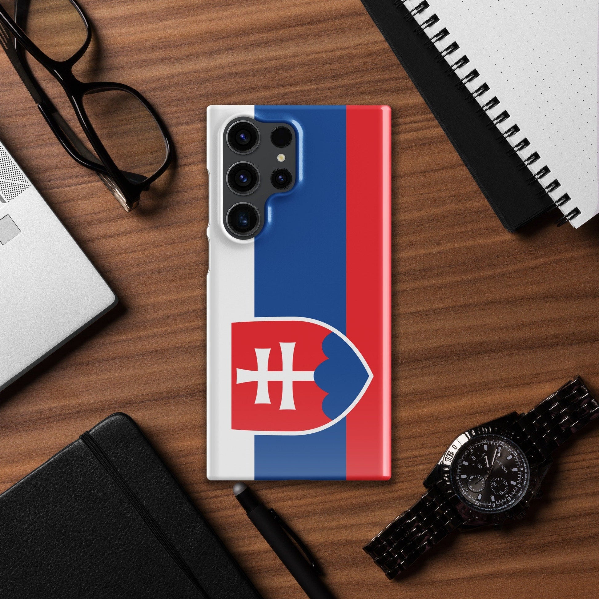 Slovakia Slovensko Flag Patriotic Eye - catching Commemorative Stylish Protective Nostalgic Proud Durable Phone Case Samsung Phone Case - Raiden Gate Design