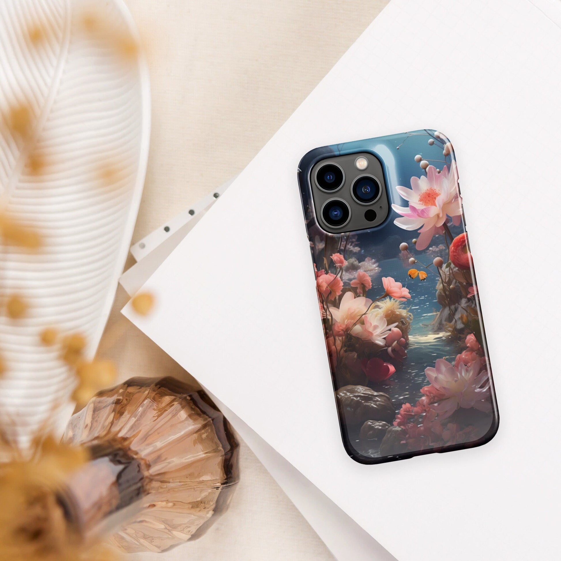 Small Stream Plant Phone Case | Botanical Phone Case | Aesthetic Phone Case | Floral Phone Case | Tough Case - Raiden Gate Design